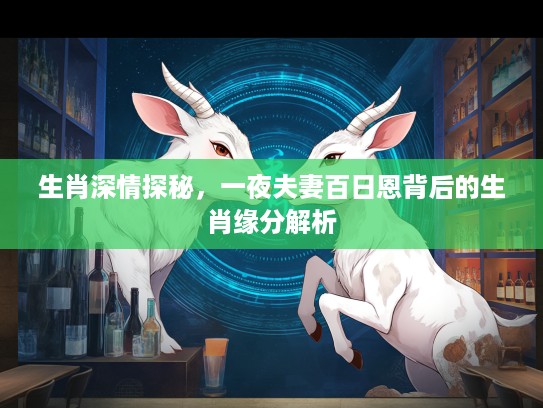 生肖深情探秘，一夜夫妻百日恩背后的生肖缘分解析