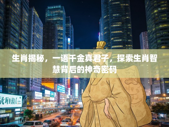 生肖揭秘，一语千金真君子，探索生肖智慧背后的神奇密码