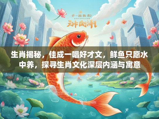 生肖揭秘，佳成一唱好才文，鲜鱼只愿水中养，探寻生肖文化深层内涵与寓意