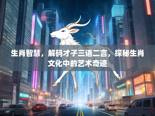 生肖智慧，解码才子三语二言，探秘生肖文化中的艺术奇迹
