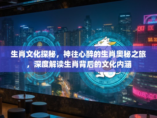 生肖文化探秘，神往心醉的生肖奥秘之旅，深度解读生肖背后的文化内涵