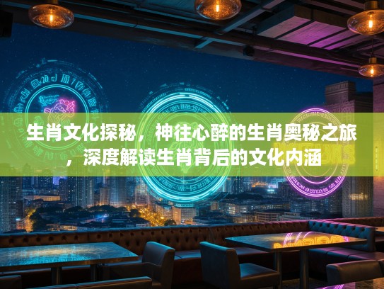生肖文化探秘，神往心醉的生肖奥秘之旅，深度解读生肖背后的文化内涵