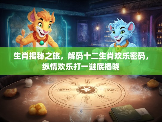 生肖揭秘之旅，解码十二生肖欢乐密码，纵情欢乐打一谜底揭晓