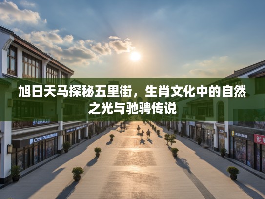 旭日天马探秘五里街，生肖文化中的自然之光与驰骋传说