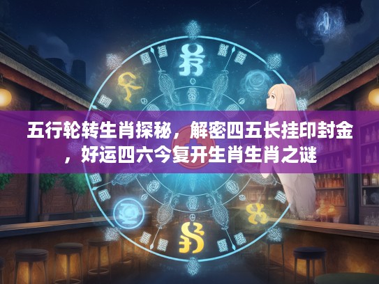 五行轮转生肖探秘，解密四五长挂印封金，好运四六今复开生肖生肖之谜