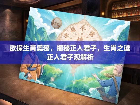 欲探生肖奥秘，揭秘正人君子，生肖之谜正人君子观解析