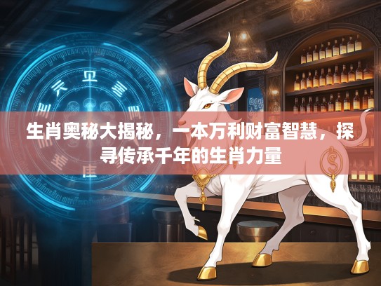 生肖奥秘大揭秘，一本万利财富智慧，探寻传承千年的生肖力量