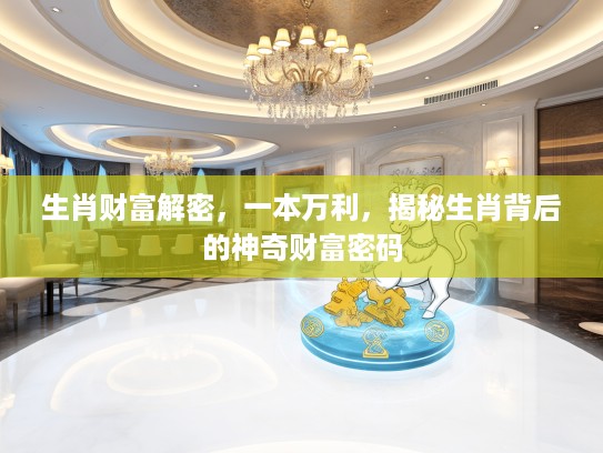生肖财富解密，一本万利，揭秘生肖背后的神奇财富密码