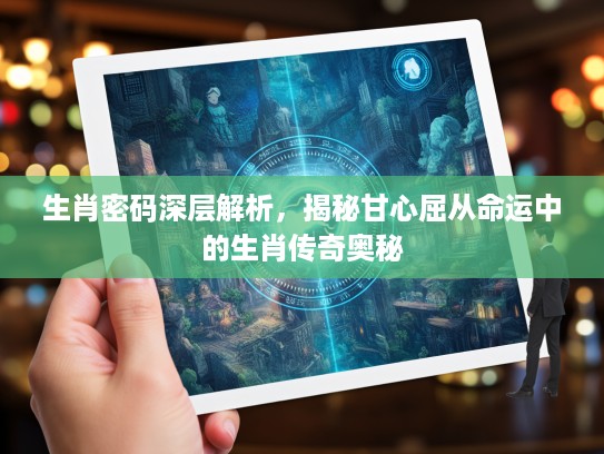 生肖密码深层解析，揭秘甘心屈从命运中的生肖传奇奥秘
