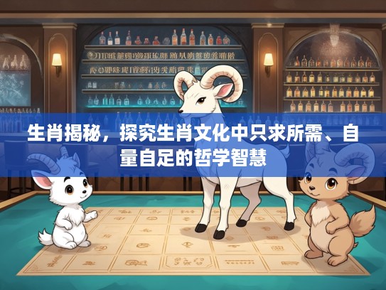 生肖揭秘，探究生肖文化中只求所需、自量自足的哲学智慧