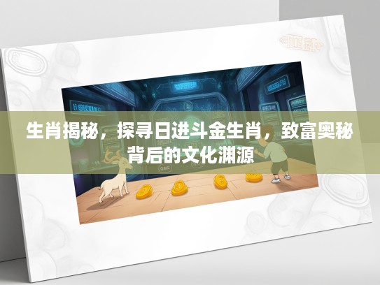 生肖揭秘，探寻日进斗金生肖，致富奥秘背后的文化渊源