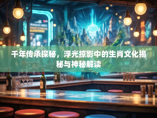 千年传承探秘，浮光掠影中的生肖文化揭秘与神秘解读