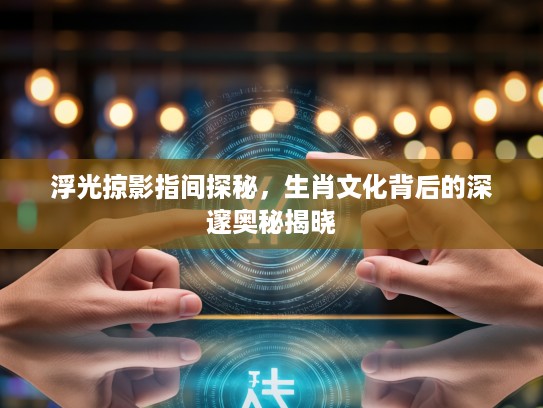 浮光掠影指间探秘，生肖文化背后的深邃奥秘揭晓