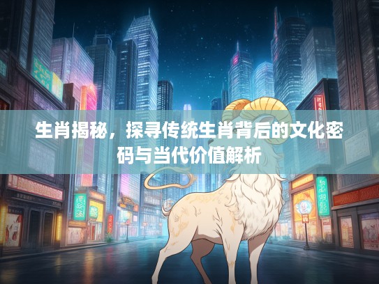 生肖揭秘，探寻传统生肖背后的文化密码与当代价值解析