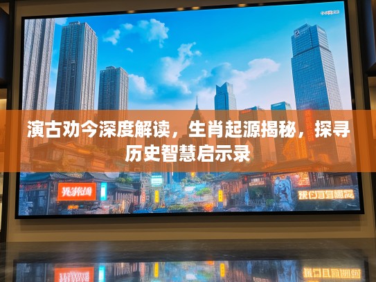 演古劝今深度解读，生肖起源揭秘，探寻历史智慧启示录