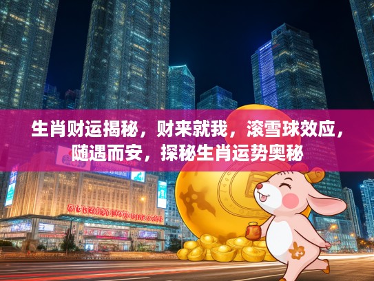生肖财运揭秘，财来就我，滚雪球效应，随遇而安，探秘生肖运势奥秘