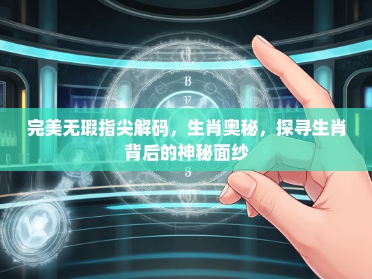 完美无瑕指尖解码，生肖奥秘，探寻生肖背后的神秘面纱