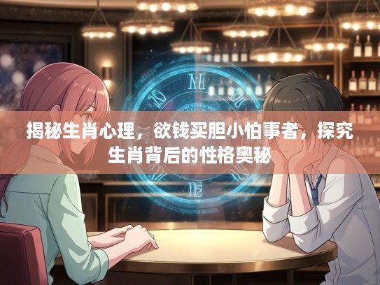 揭秘生肖心理，欲钱买胆小怕事者，探究生肖背后的性格奥秘