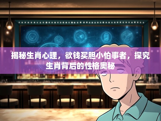 揭秘生肖心理，欲钱买胆小怕事者，探究生肖背后的性格奥秘