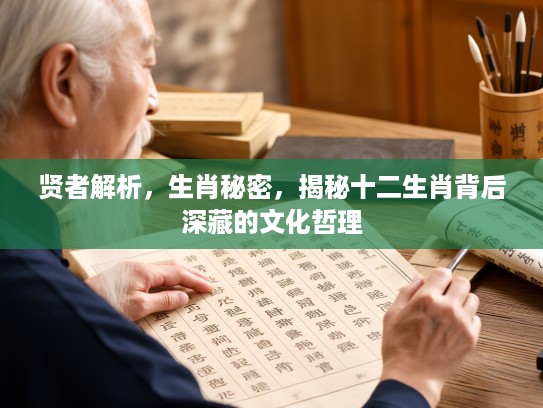 贤者解析，生肖秘密，揭秘十二生肖背后深藏的文化哲理