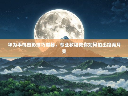 华为手机摄影技巧揭秘，专业教程教你如何拍出绝美月亮