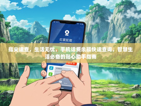 指尖速查，生活无忧，手机话费余额快速查询，智慧生活必备的贴心助手指南