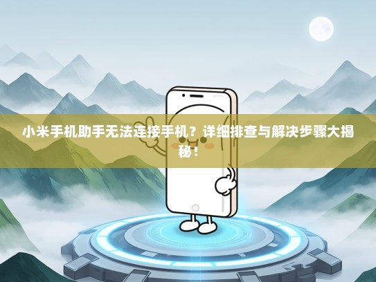 小米手机助手无法连接手机？详细排查与解决步骤大揭秘！