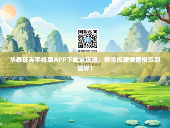 华泰证券手机版APP下载全攻略，体验极速便捷投资新境界！