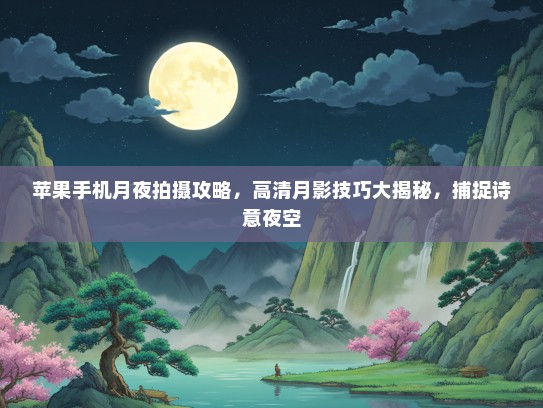 苹果手机月夜拍摄攻略，高清月影技巧大揭秘，捕捉诗意夜空