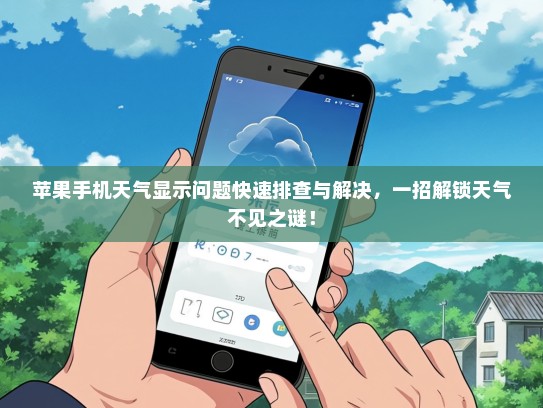 苹果手机天气显示问题快速排查与解决，一招解锁天气不见之谜！