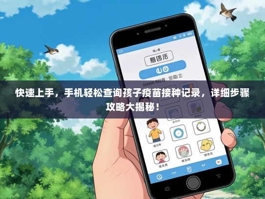 快速上手，手机轻松查询孩子疫苗接种记录，详细步骤攻略大揭秘！