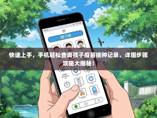 快速上手，手机轻松查询孩子疫苗接种记录，详细步骤攻略大揭秘！