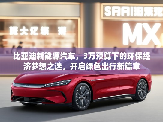 比亚迪新能源汽车，3万预算下的环保经济梦想之选，开启绿色出行新篇章