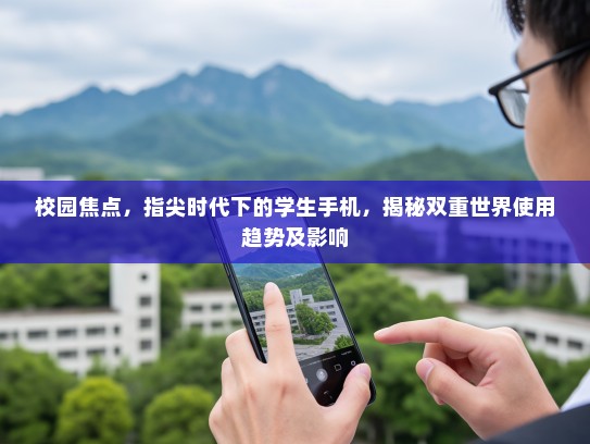 校园焦点，指尖时代下的学生手机，揭秘双重世界使用趋势及影响