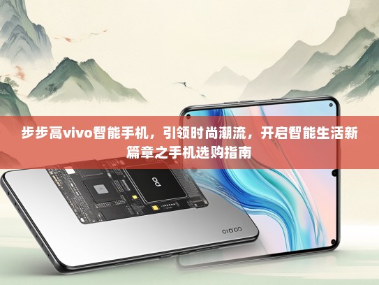 步步高vivo智能手机，引领时尚潮流，开启智能生活新篇章之手机选购指南