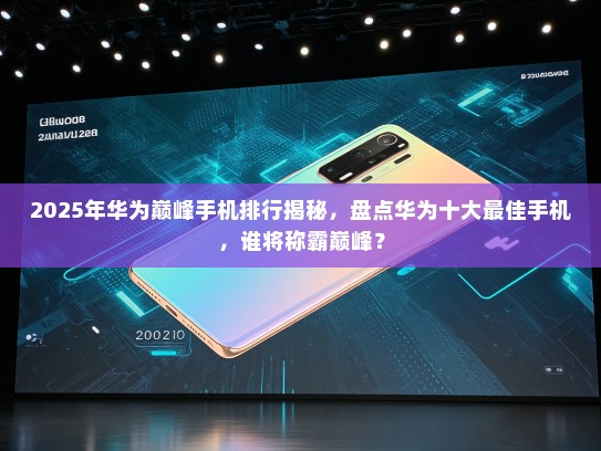 2025年华为巅峰手机排行揭秘，盘点华为十大最佳手机，谁将称霸巅峰？