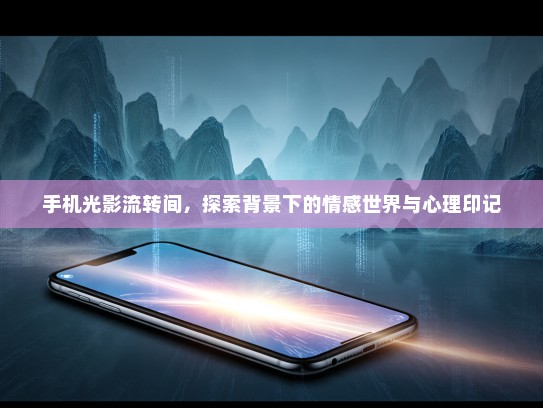 手机光影流转间，探索背景下的情感世界与心理印记