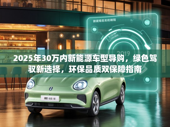 2025年30万内新能源车型导购，绿色驾驭新选择，环保品质双保障指南