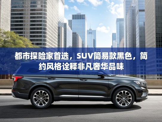 都市探险家首选，SUV简易款黑色，简约风格诠释非凡奢华品味