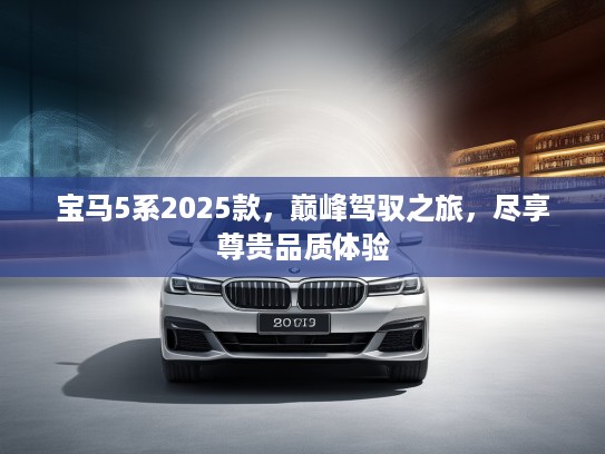 宝马5系2025款，巅峰驾驭之旅，尽享尊贵品质体验