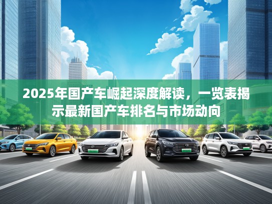 2025年国产车崛起深度解读，一览表揭示最新国产车排名与市场动向