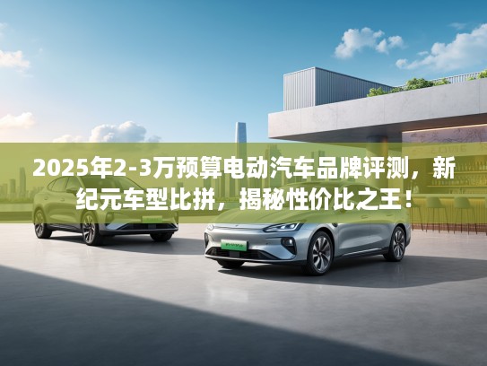 2025年2-3万预算电动汽车品牌评测，新纪元车型比拼，揭秘性价比之王！