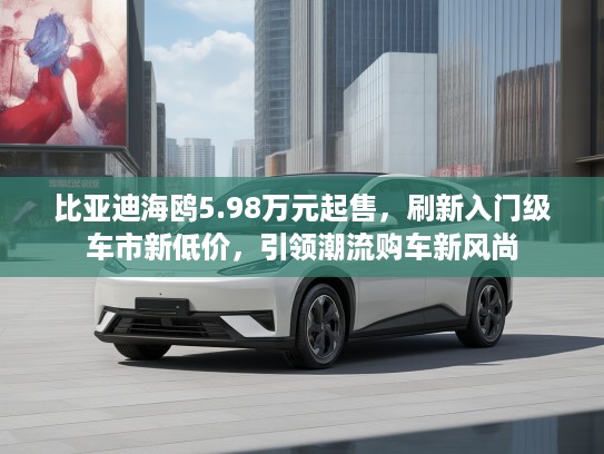比亚迪海鸥5.98万元起售，刷新入门级车市新低价，引领潮流购车新风尚