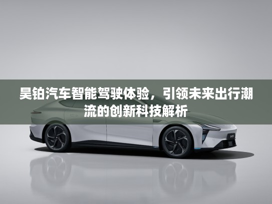 昊铂汽车智能驾驶体验，引领未来出行潮流的创新科技解析