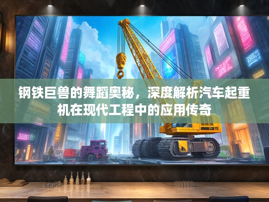 钢铁巨兽的舞蹈奥秘，深度解析汽车起重机在现代工程中的应用传奇