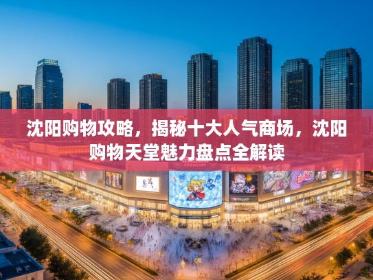 沈阳购物攻略，揭秘十大人气商场，沈阳购物天堂魅力盘点全解读