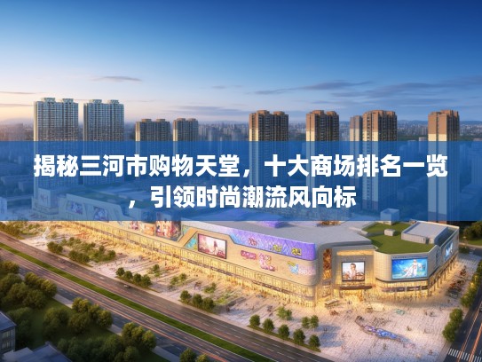揭秘三河市购物天堂，十大商场排名一览，引领时尚潮流风向标