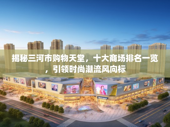 揭秘三河市购物天堂，十大商场排名一览，引领时尚潮流风向标