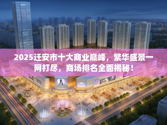 2025迁安市十大商业巅峰，繁华盛景一网打尽，商场排名全面揭秘！