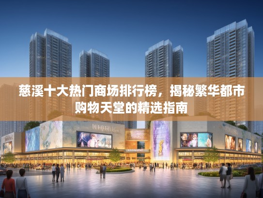 慈溪十大热门商场排行榜，揭秘繁华都市购物天堂的精选指南